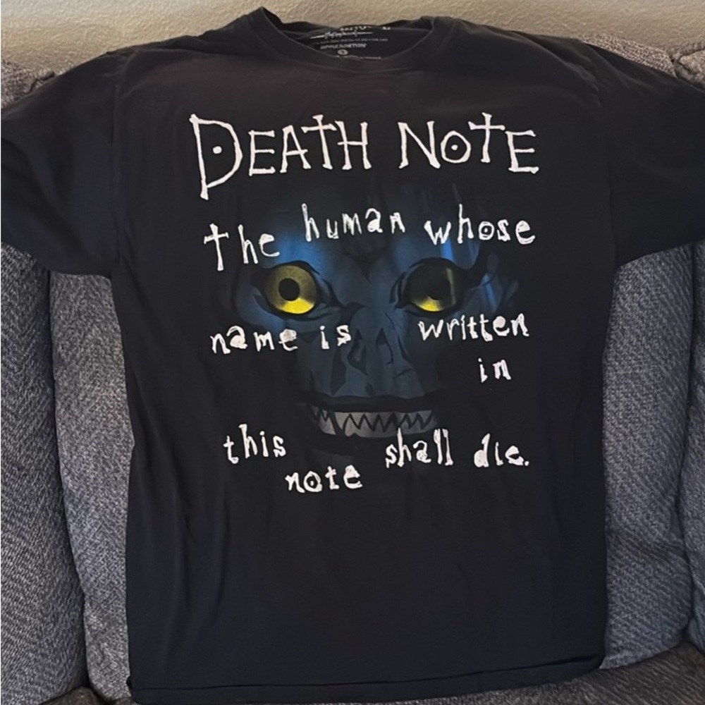 Spencer's Black Death Note Tee